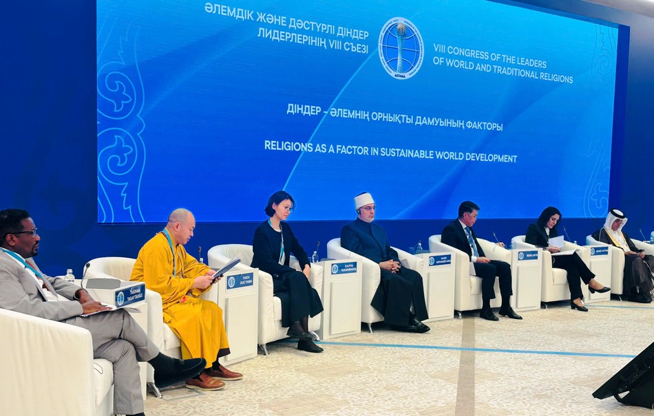 Với mục đích thúc đẩy đối thoại, tìm kiếm giải pháp cho các vấn đề toàn cầu và khẳng định vai trò của tôn giáo trong kiến tạo hòa bình, phát triển bền vững Với mục đích thúc đẩy đối thoại, tìm kiếm giải pháp cho các vấn đề toàn cầu và khẳng định vai trò của tôn giáo trong kiến tạo hòa bình, phát triển bền vững