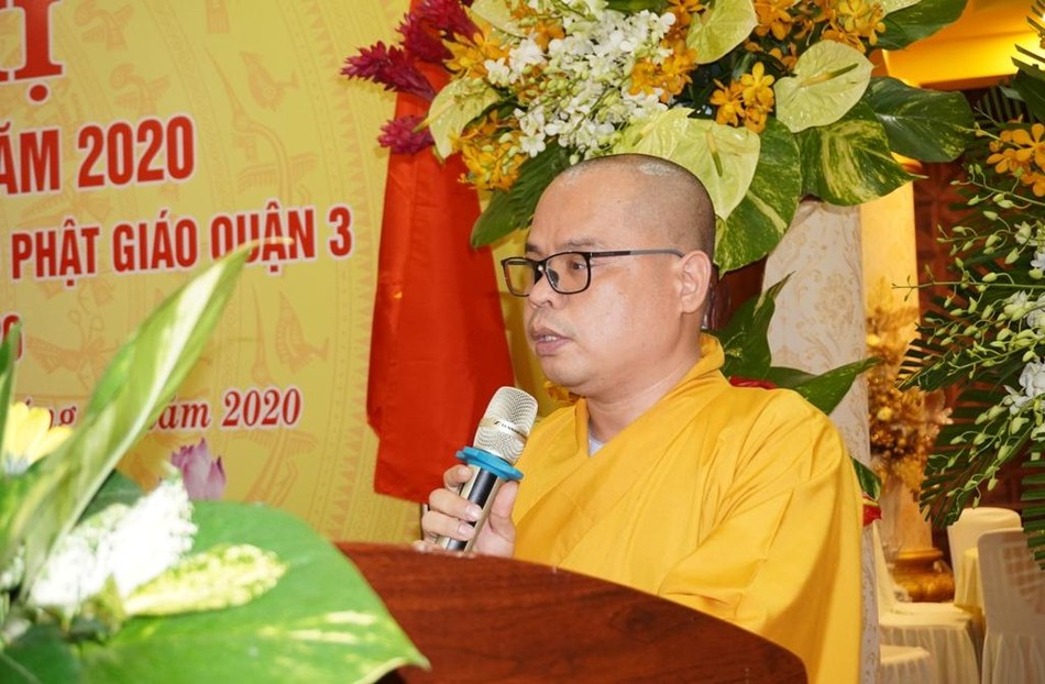 ĐĐ.Thích Thiện Châu báo cáo tổng kết Phật sự 2020 ĐĐ.Thích Thiện Châu báo cáo tổng kết Phật sự 2020