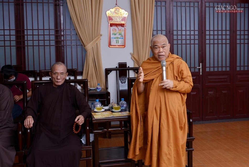 HT.Thích Giác Toàn cho biết báo Giác Ngộ đã gắn kết xuyên suốt với Giáo hội HT.Thích Giác Toàn cho biết báo Giác Ngộ đã gắn kết xuyên suốt với Giáo hội