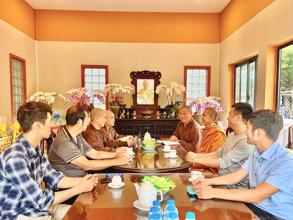 Buổi họp diễn ra tại chùa An Hòa (phường Thảo Điền, TP.Thủ Đức) Buổi họp diễn ra tại chùa An Hòa (phường Thảo Điền, TP.Thủ Đức)