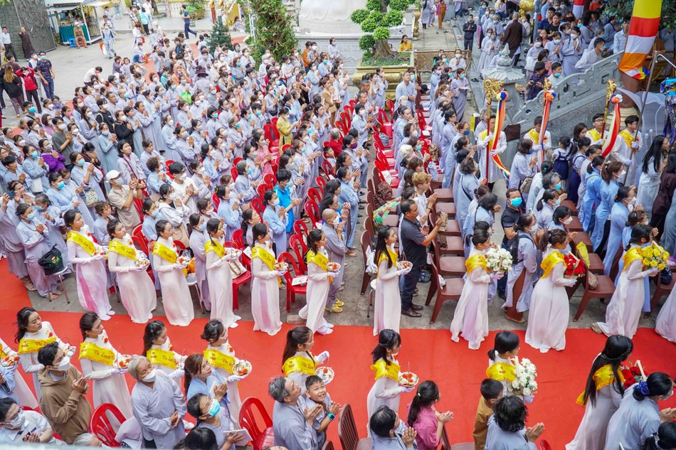 Đông đảo Phật tử tham dự Đông đảo Phật tử tham dự