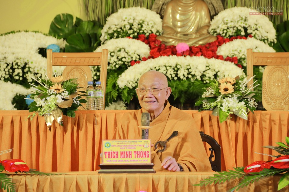 Hòa thượng Thích Minh Thông giảng dạy Đại cương Giới luật