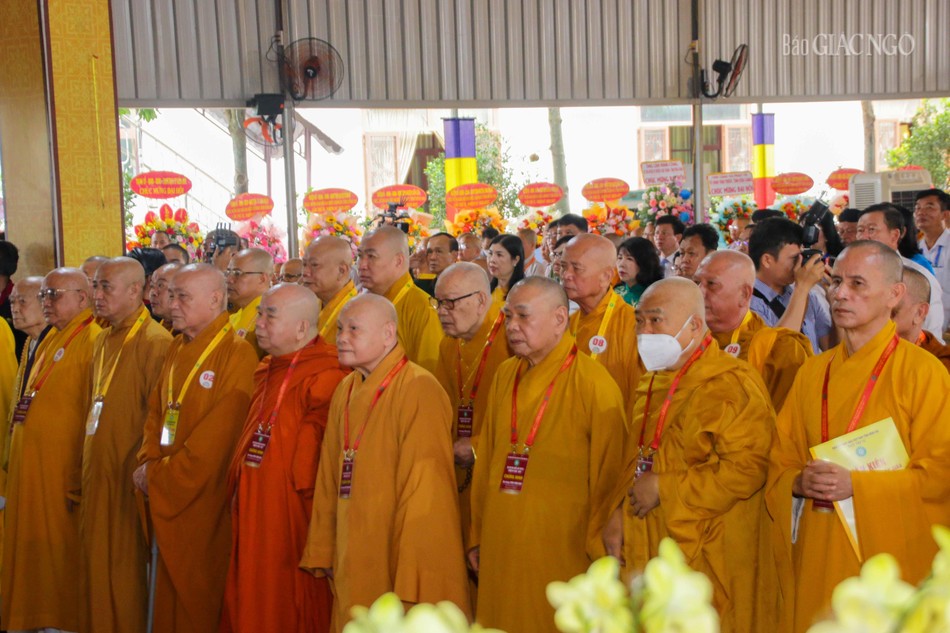 Chư tôn đức thực hiện nghi thức chào Quốc kỳ, Đạo kỳ