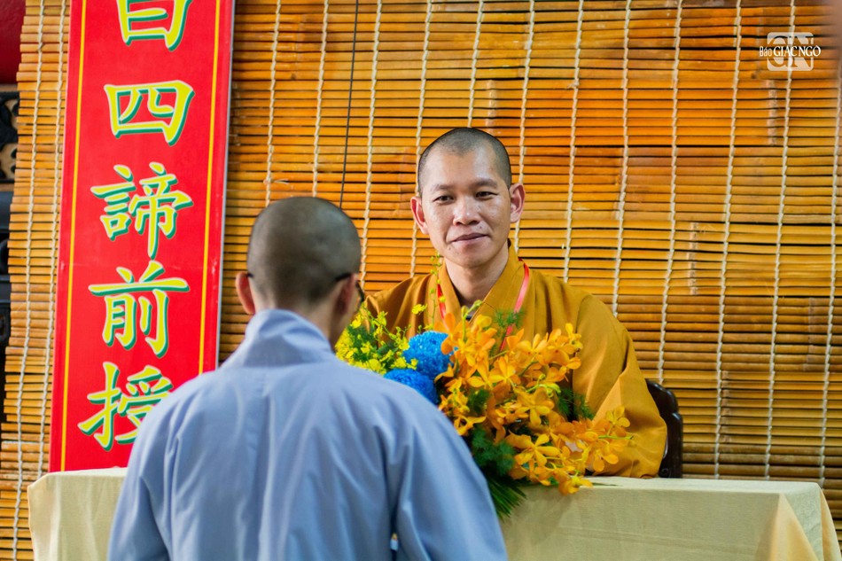 Các giới tử tham gia kỳ thi khảo hạch