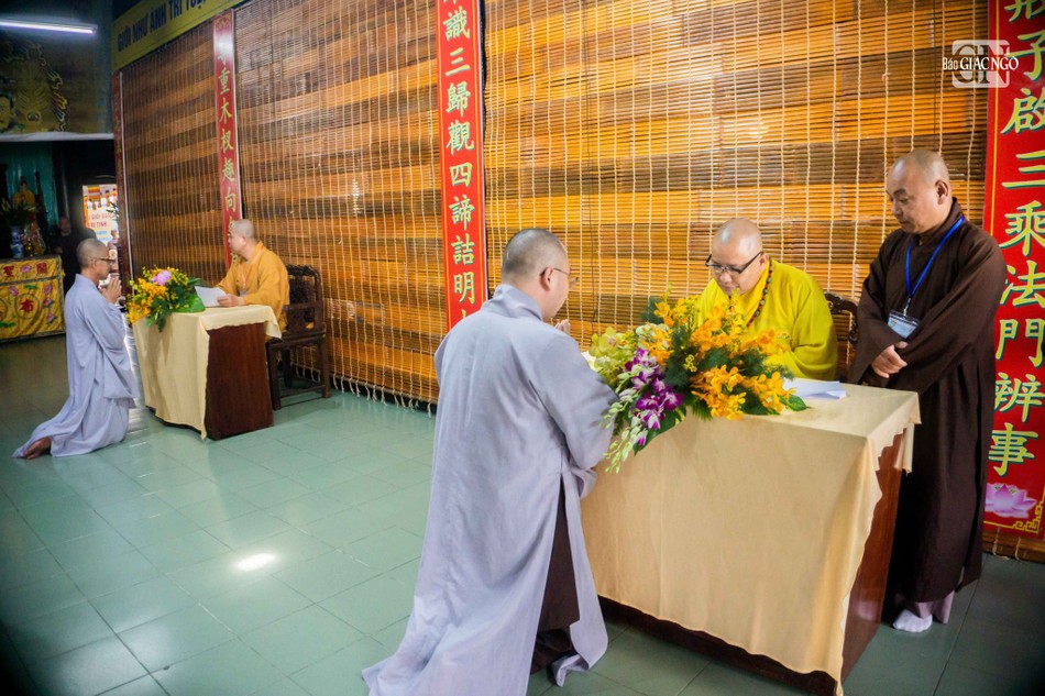 Đại giới đàn Trí Tịnh diễn ra từ ngày 3 đến 6-4 (nhằm ngày 13 đến 16-2 nhuận-Quý Mão) tại hai điểm - chùa Phước Hưng (giới trường Tăng) và chùa Phước Huệ (giới trường Ni)