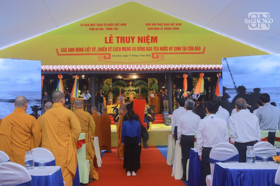 Không gian lễ truy niệm