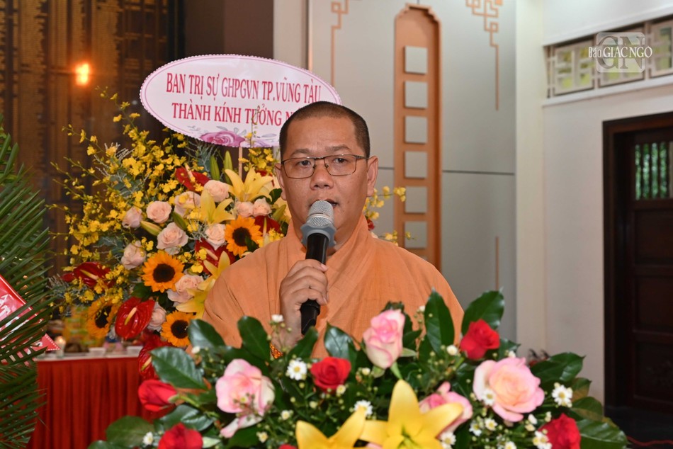 Đại đức Thích Thiện Triều, Chánh Thư ký Ban Trị sự GHPGVN TP.Vũng Tàu điều phối chương trình Đại đức Thích Thiện Triều, Chánh Thư ký Ban Trị sự GHPGVN TP.Vũng Tàu điều phối chương trình