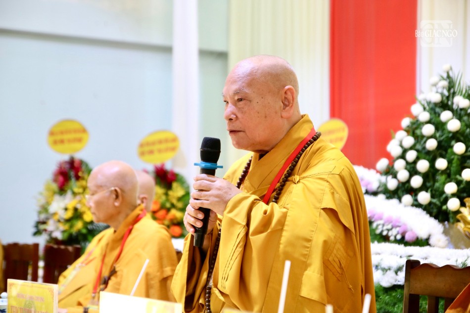 Hòa thượng Thích Thiện Nhơn ban đạo từ