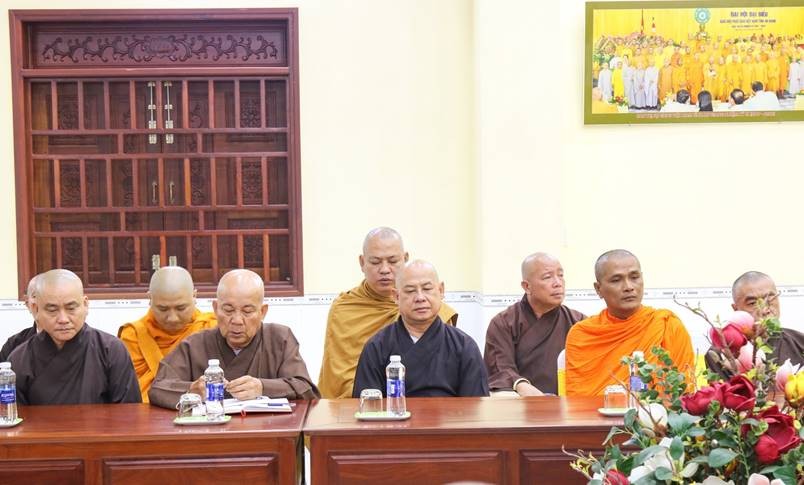 Chư tôn đức tham dự - Ảnh: PGAG Chư tôn đức tham dự - Ảnh: PGAG