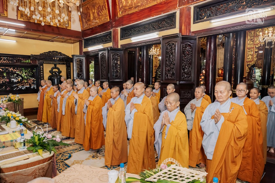 Tại hạ trường chùa Sùng Đức có 51 hành giả an cư