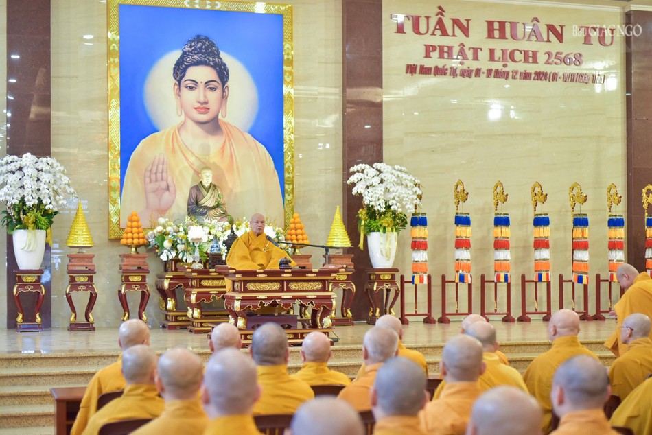 &quot;Tăng Ni có tu tập là có trang nghiêm tự thân, góp phần trang nghiêm đoàn thể Tăng-già, phát triển Giáo hội&quot;