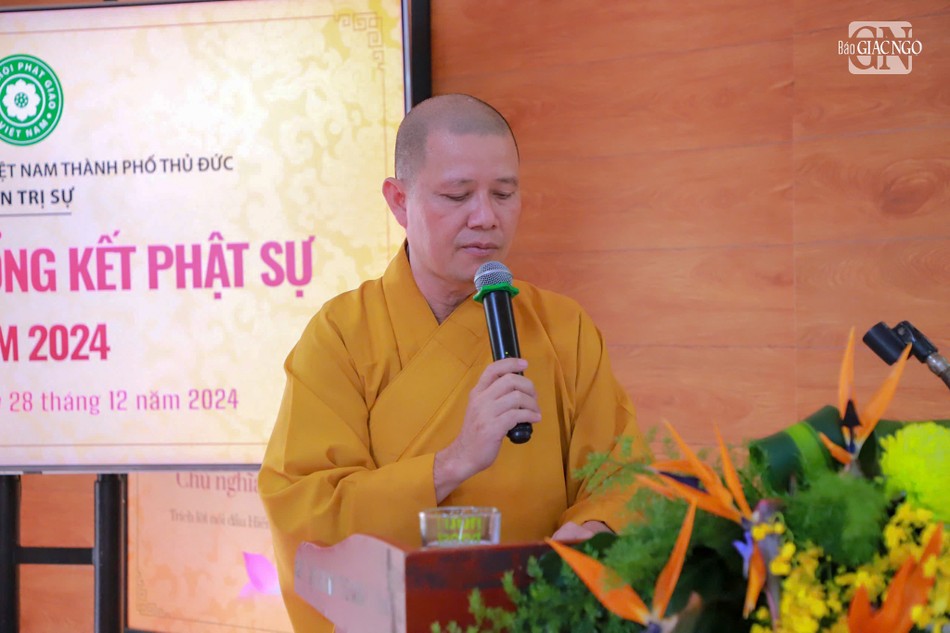 Thượng tọa Thích Huệ Nghiêm trình phương hướng hoạt động Phật sự năm 2025 Thượng tọa Thích Huệ Nghiêm trình phương hướng hoạt động Phật sự năm 2025