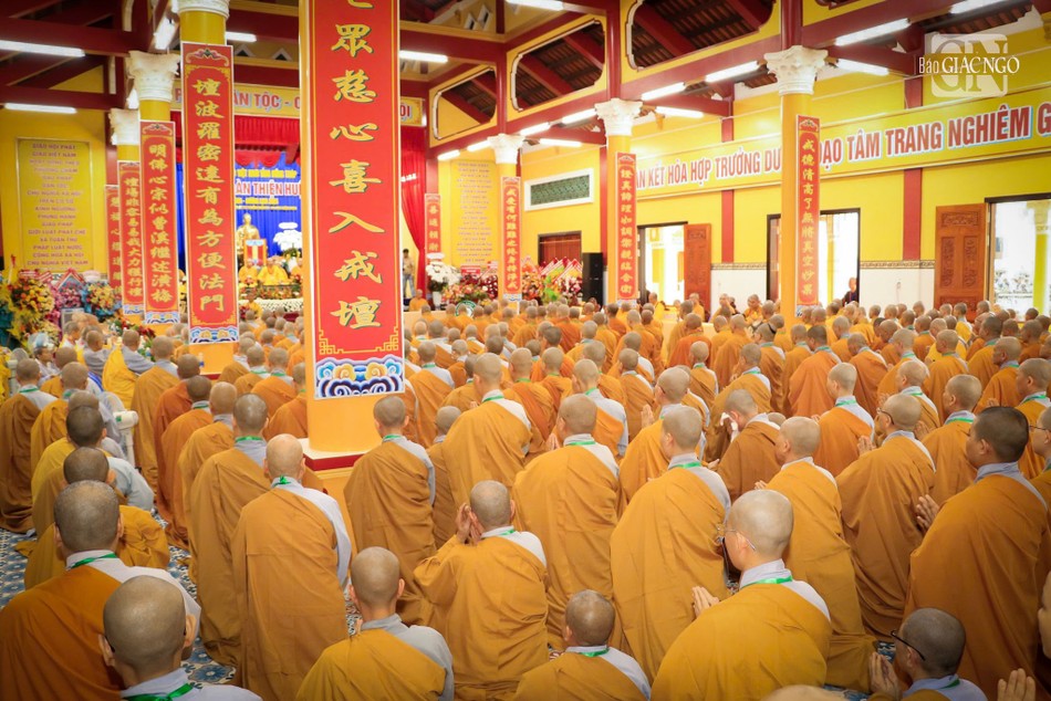 Đại giới đàn Thiện Huệ Phật lịch 2569 do Ban Trị sự GHPGVN tỉnh Đồng Tháp tổ chức từ ngày 1 đến 4-6 đã thành tựu viên mãn