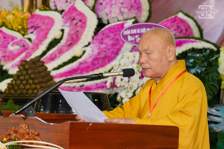 Trưởng lão Hòa thượng Thích Thiện Nhơn nhấn mạnh ý nghĩa tổ chức Lễ tưởng niệm, truy tiến chư anh linh anh hùng, liệt sĩ