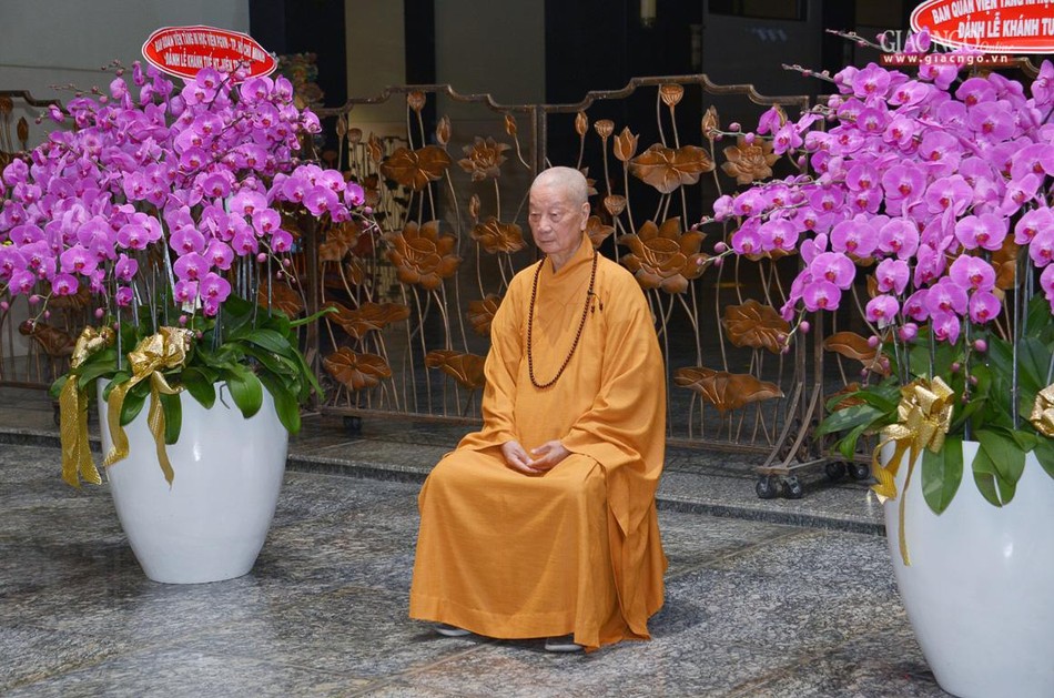 Đức Trưởng lão Hòa thượng Quyền Pháp chủ đã có lời sách tấn chư tôn đức