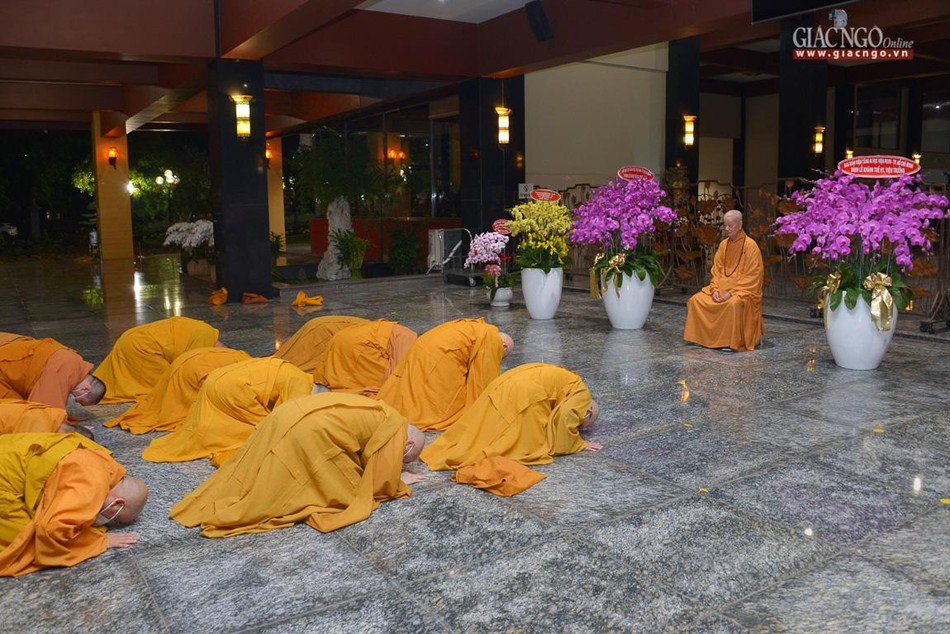 Chư tôn đức khánh tuế trước thềm xuân mới Nhâm Dần theo truyền thống thiền môn