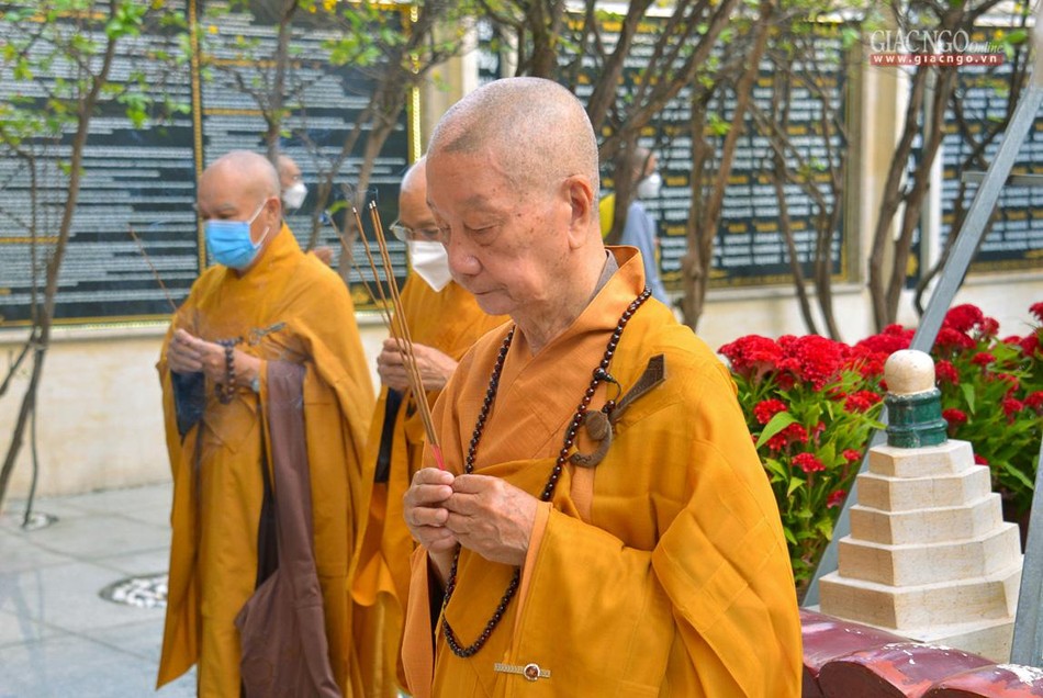 Lắng lòng tưởng niệm bậc cao Tăng đã có công đức sâu dày với Đạo pháp và Giáo hội