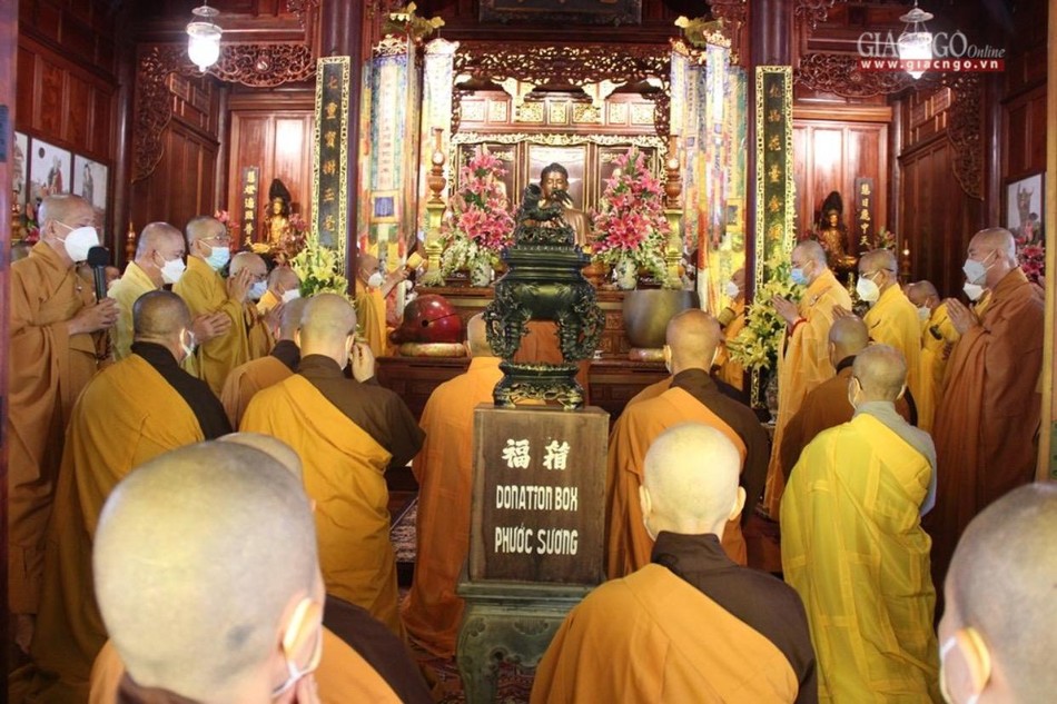 Các nghi thức được cử hành theo truyền trống Phật giáo cố đô Các nghi thức được cử hành theo truyền trống Phật giáo cố đô