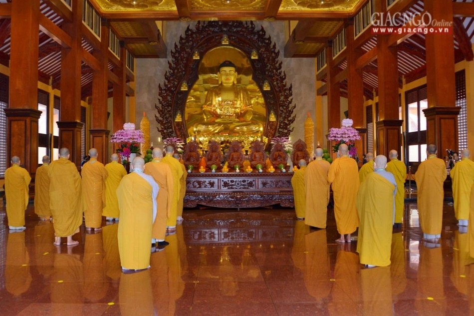 Nhất tâm cầu nguyện cho sự thành công của Đại hội đại biểu Phật giáo TP.HCM lần thứ X