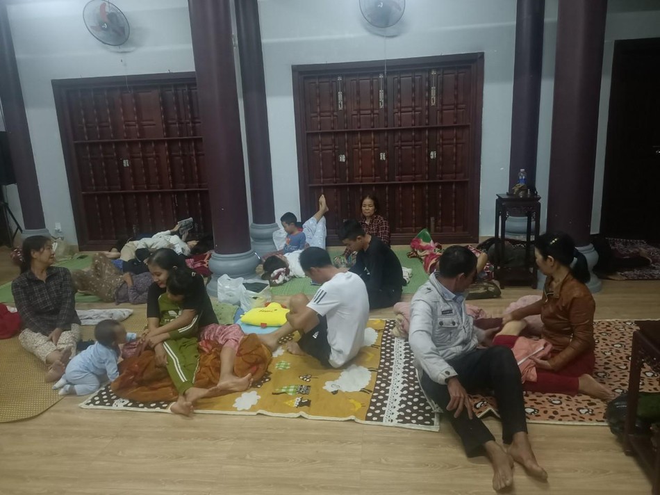 Tại chùa Minh Đức (huyện Phú Ninh)