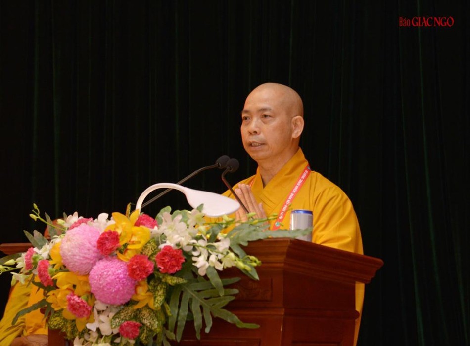 Thượng tọa Thích Quang Thạnh, Ủy viên Hội đồng Trị sự, Phó Chánh Văn phòng II Trung ương Giáo hội điều phối chương trình