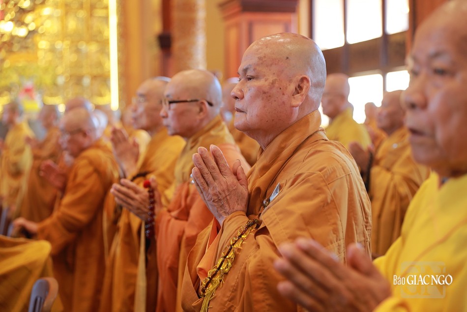 Chư vị Trưởng lão Hội đồng Chứng minh quang lâm tham dự Chư vị Trưởng lão Hội đồng Chứng minh quang lâm tham dự