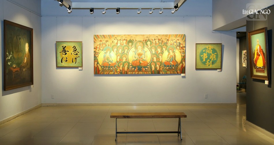 Một góc không gian tại triển lãm