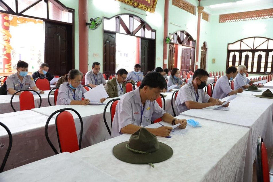 Buổi thi của các huynh trưởng Buổi thi của các huynh trưởng