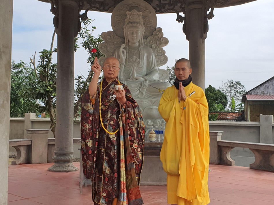 Hòa thượng Thích Tánh Nhiếp sái tịnh tại lễ an vị Hòa thượng Thích Tánh Nhiếp sái tịnh tại lễ an vị