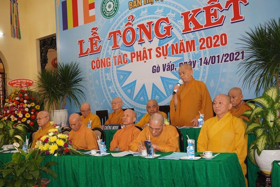 Hòa thượng Thích Nhật Lang, Trưởng ban Trị sự phát biểu khai mạc Hòa thượng Thích Nhật Lang, Trưởng ban Trị sự phát biểu khai mạc