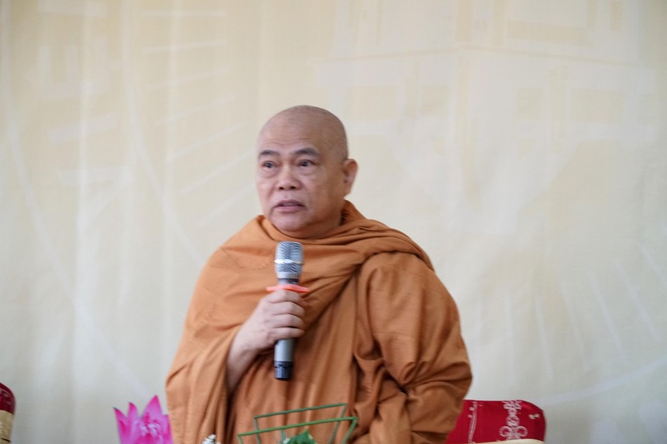 Hòa thượng Thích Giác Toàn phát biểu đúc kết Hòa thượng Thích Giác Toàn phát biểu đúc kết