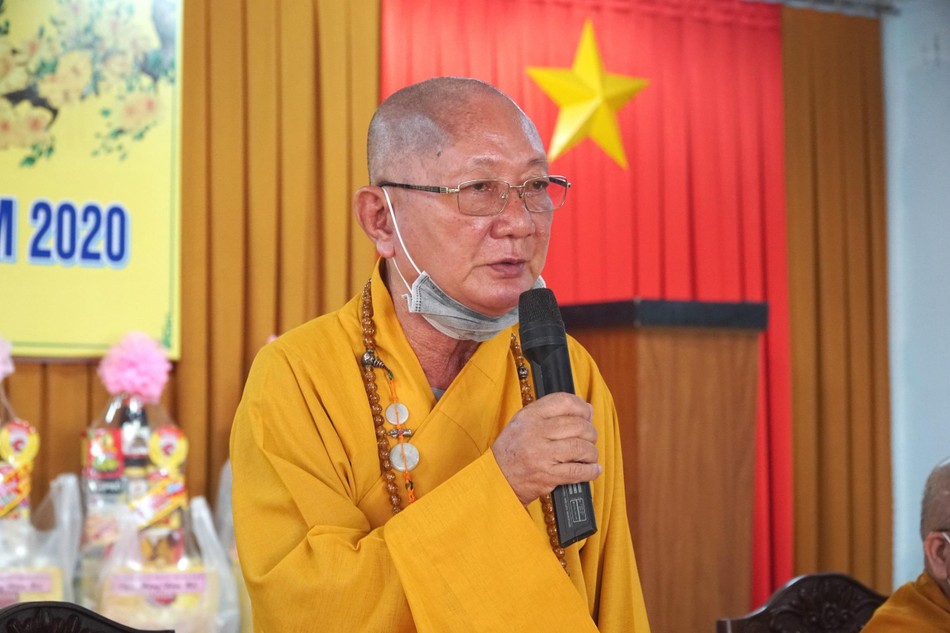 Hòa thượng Thích Huệ Cảnh đúc kết và cảm ơn trước khi kết thúc nhiệm kỳ Hòa thượng Thích Huệ Cảnh đúc kết và cảm ơn trước khi kết thúc nhiệm kỳ