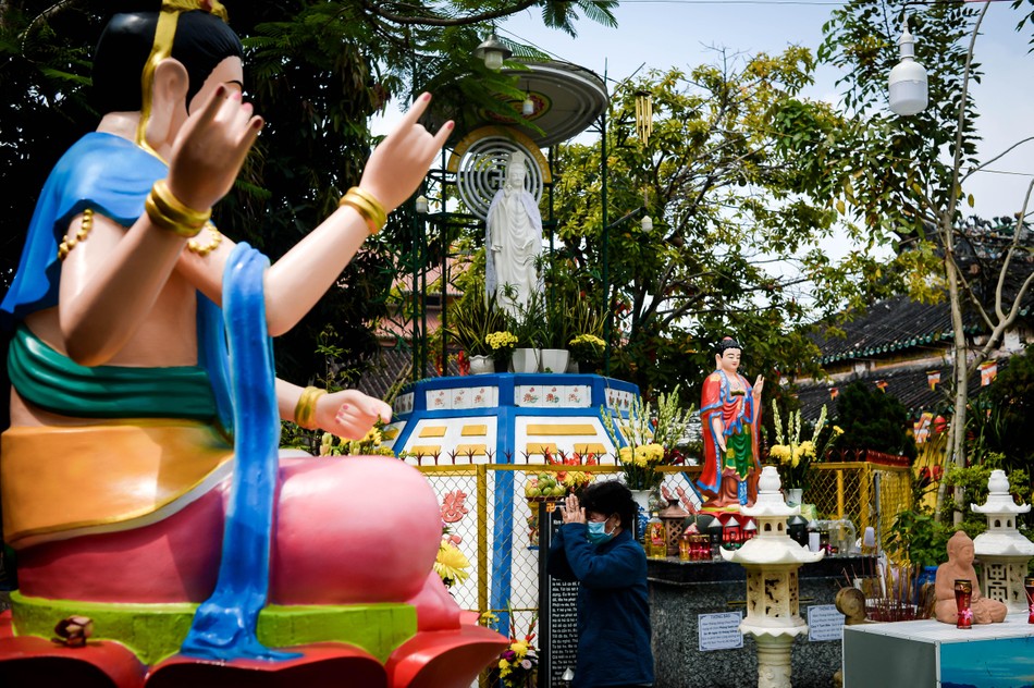 Ngôi chùa có nhiều tượng Phật