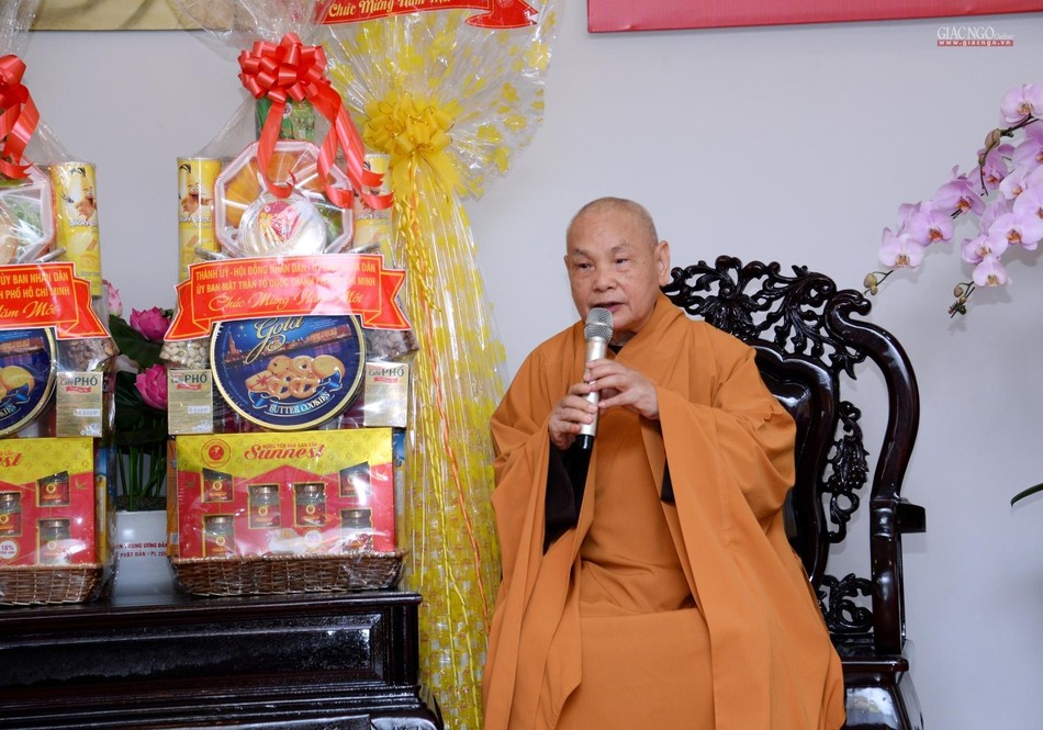 Hòa thượng Chủ tịch HĐTS tri ân lãnh đạo Thành ủy và các Sở, ban, ngành TP.HCM Hòa thượng Chủ tịch HĐTS tri ân lãnh đạo Thành ủy và các Sở, ban, ngành TP.HCM