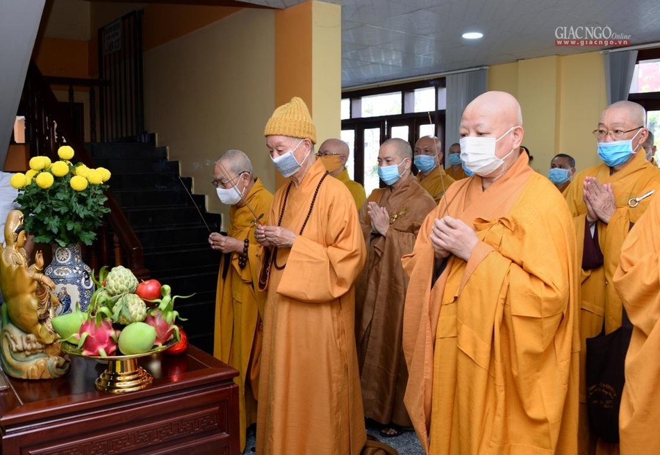 Niêm hương mở cửa Văn phòng Ban Trị sự và khối văn phòng các ban thực thuộc Niêm hương mở cửa Văn phòng Ban Trị sự và khối văn phòng các ban thực thuộc