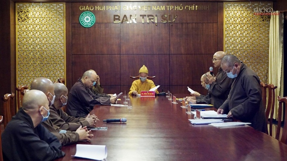 Ban Chỉ đạo họp cùng Thường trực Ban Trị sự quận 4 Ban Chỉ đạo họp cùng Thường trực Ban Trị sự quận 4