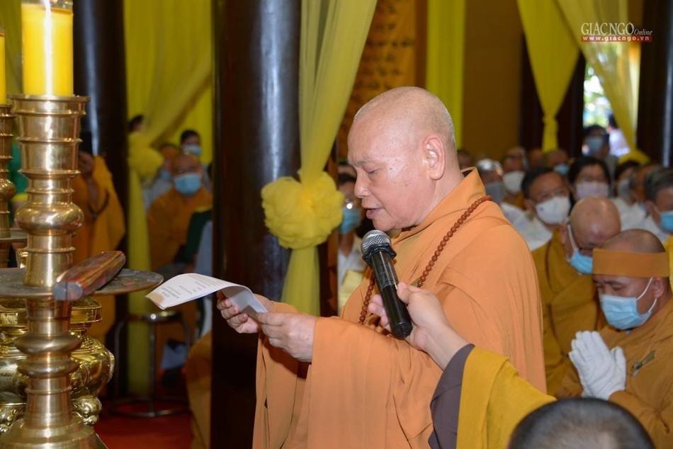 Hòa thượng Chủ tịch Hội đồng Trị sự trong lời tưởng niệm của Trung ương Giáo hội