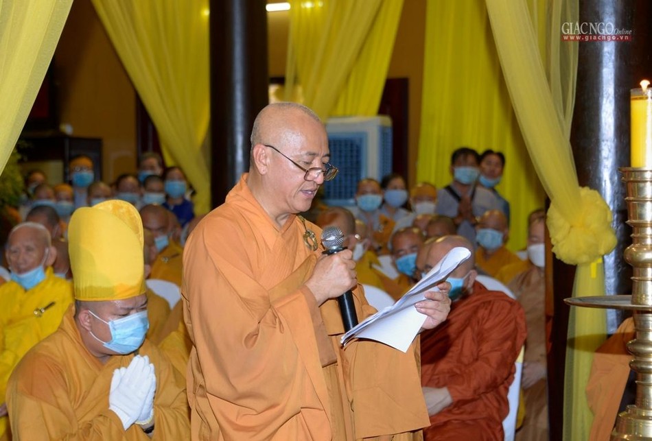 Hòa thượng Thích Huệ Thông cung tuyên tiểu sử