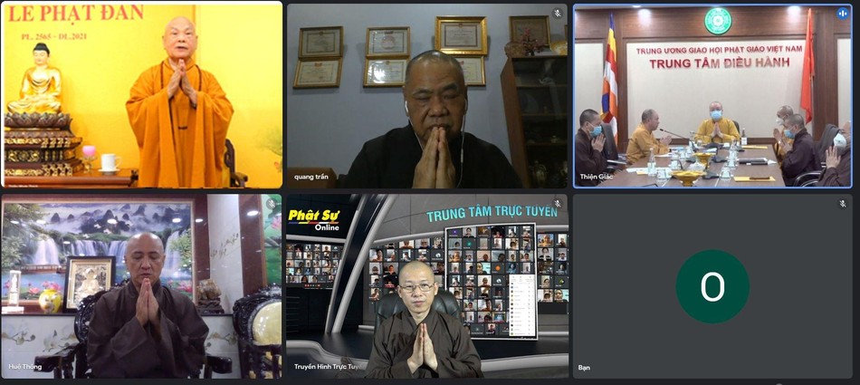 Hội nghị trực tuyến của Ban Thường trực Hội đồng Trị sự đã triển khai các hoạt động trọng tâm - Ảnh: Công Minh Hội nghị trực tuyến của Ban Thường trực Hội đồng Trị sự đã triển khai các hoạt động trọng tâm - Ảnh: Công Minh