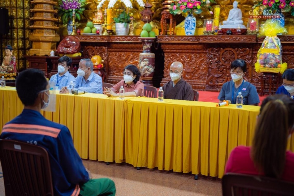 Lãnh đạo Ủy ban MTTQVN TP, các cơ quan, cùng đại diện Ban Trị sự Phật giáo TP.HCM Lãnh đạo Ủy ban MTTQVN TP, các cơ quan, cùng đại diện Ban Trị sự Phật giáo TP.HCM