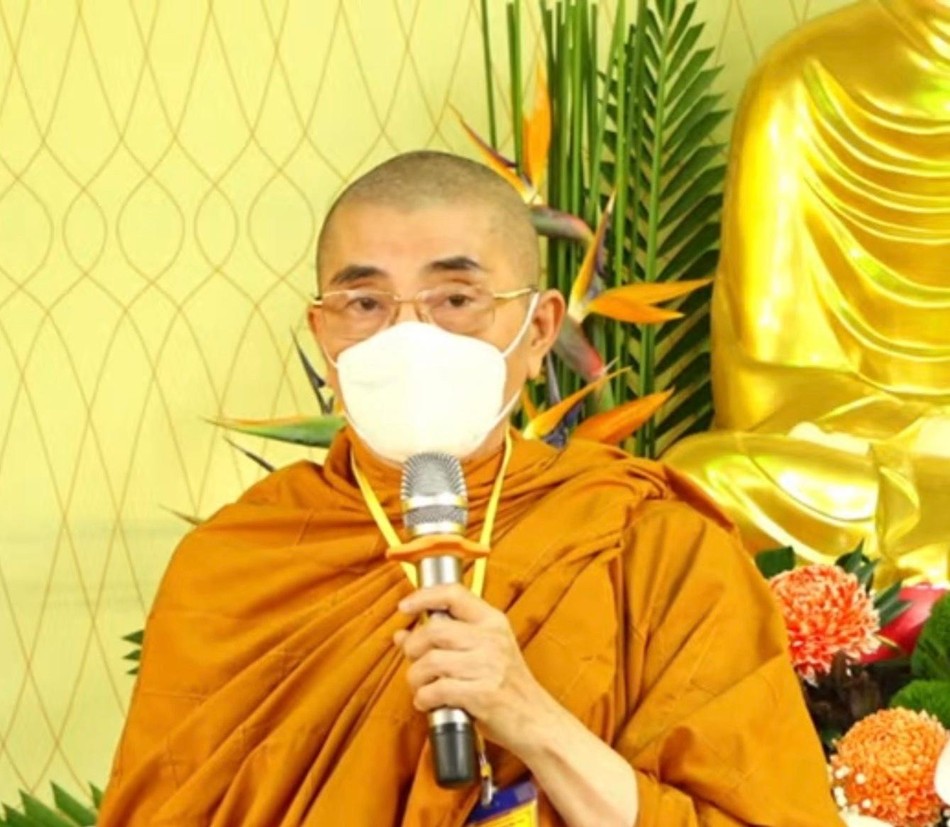 Hòa thượng Thích Giác Quang ban đạo từ tại hội nghị Hòa thượng Thích Giác Quang ban đạo từ tại hội nghị