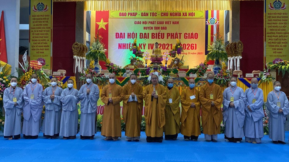 Tân Ban Trị sự huyện Tam Đảo ra mắt đại hội Tân Ban Trị sự huyện Tam Đảo ra mắt đại hội