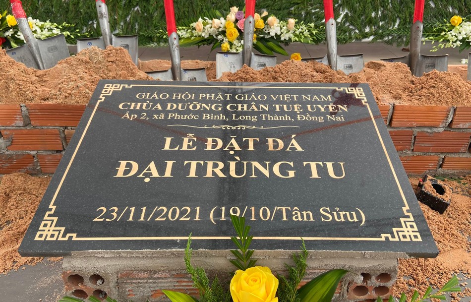 Lễ động thổ đại trùng tu Dưỡng Chân Tuệ Uyển được tổ chức sáng 23-11 Lễ động thổ đại trùng tu Dưỡng Chân Tuệ Uyển được tổ chức sáng 23-11