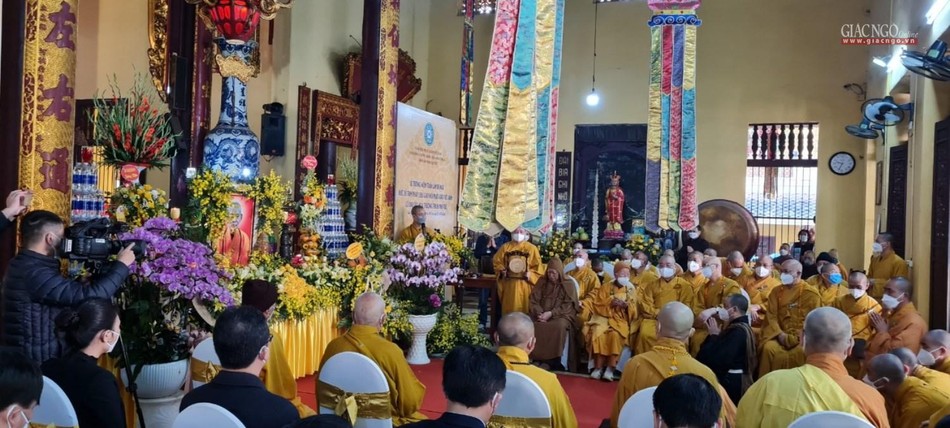 Quang cảnh lễ tưởng niệm Đức Đệ tam Pháp chủ GHPGVN tại chùa Quán Sứ Quang cảnh lễ tưởng niệm Đức Đệ tam Pháp chủ GHPGVN tại chùa Quán Sứ