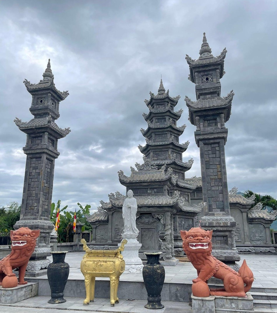 Kim quan Hòa thượng sẽ an trí tại bảo tháp trong khuôn viên chùa Pháp Hoa Kim quan Hòa thượng sẽ an trí tại bảo tháp trong khuôn viên chùa Pháp Hoa