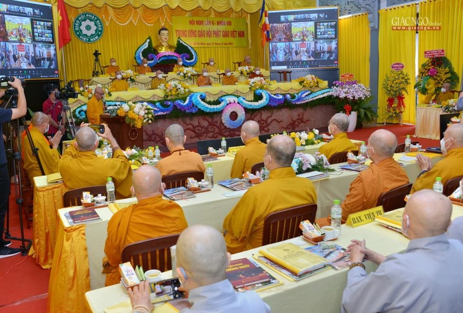 Đại biểu tham dự hội nghị tại Văn phòng II Trung ương Giáo hội - điểm cầu TP.HCM Đại biểu tham dự hội nghị tại Văn phòng II Trung ương Giáo hội - điểm cầu TP.HCM