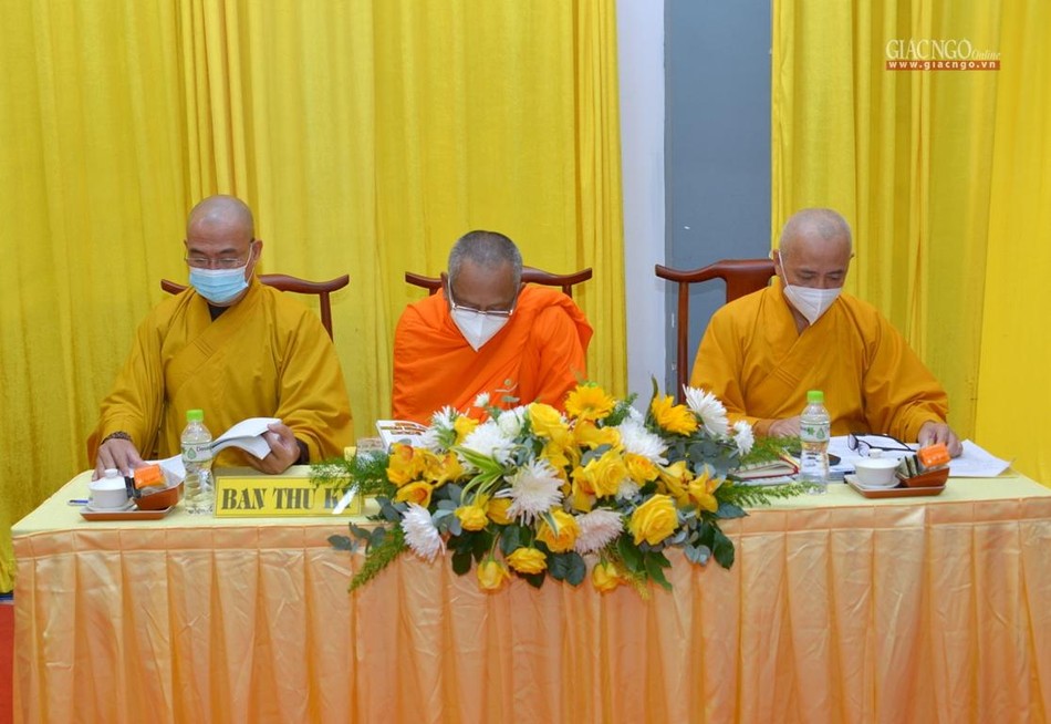 Chư tôn đức Ban Thư ký hội nghị Chư tôn đức Ban Thư ký hội nghị