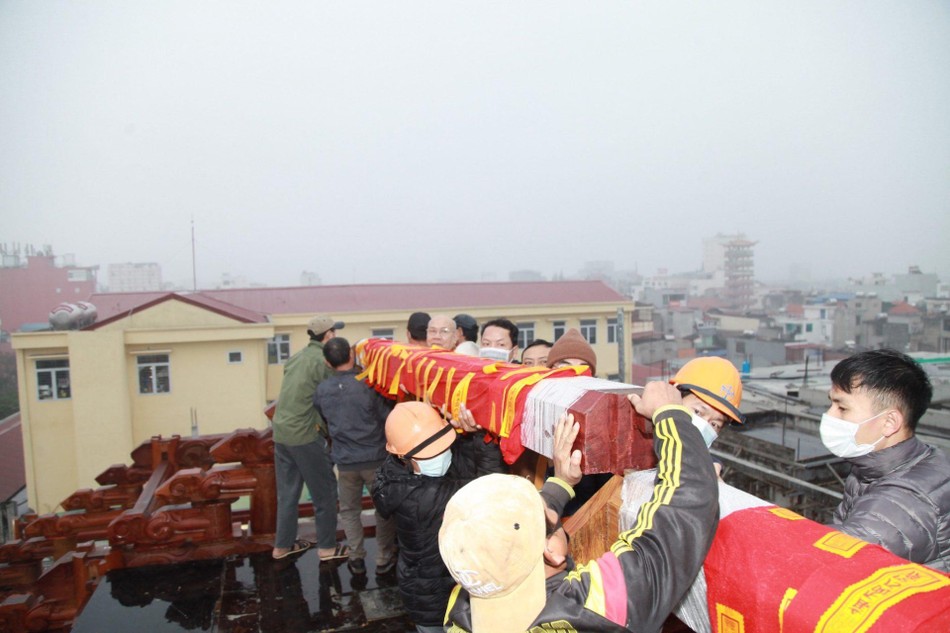 An vị long cốt Đại hùng bửu điện chùa Nam Hải An vị long cốt Đại hùng bửu điện chùa Nam Hải