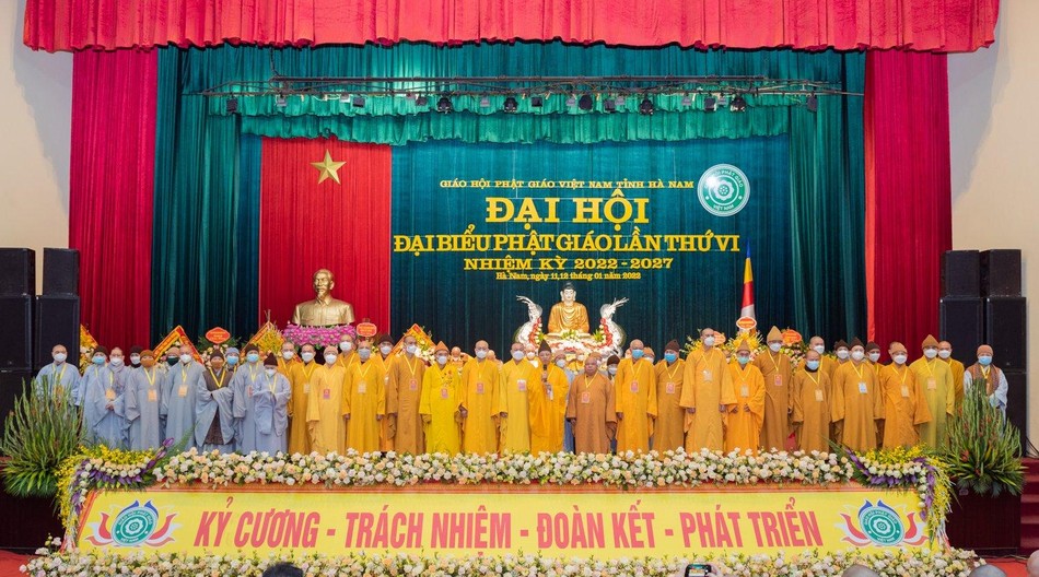 Tân Ban Trị sự GHPGVN tỉnh Hà Nam nhiệm kỳ 2022-2027 ra mắt đại hội Tân Ban Trị sự GHPGVN tỉnh Hà Nam nhiệm kỳ 2022-2027 ra mắt đại hội