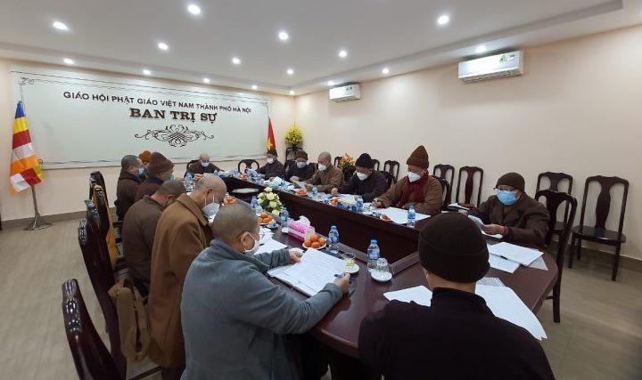 Buổi họp thường kỳ của Ban Thường trực Ban Trị sự GHPGVN TP.Hà Nội Buổi họp thường kỳ của Ban Thường trực Ban Trị sự GHPGVN TP.Hà Nội